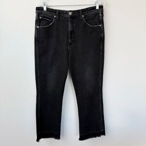 AMO Bella Black Cropped Women's Jeans